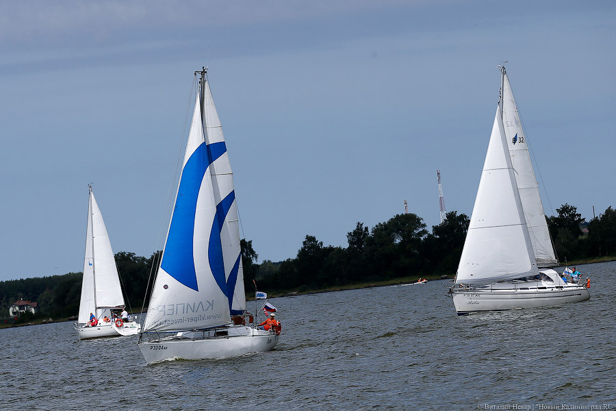 «Паруса духа»: как в Калининградском заливе инвалиды в регате побеждали