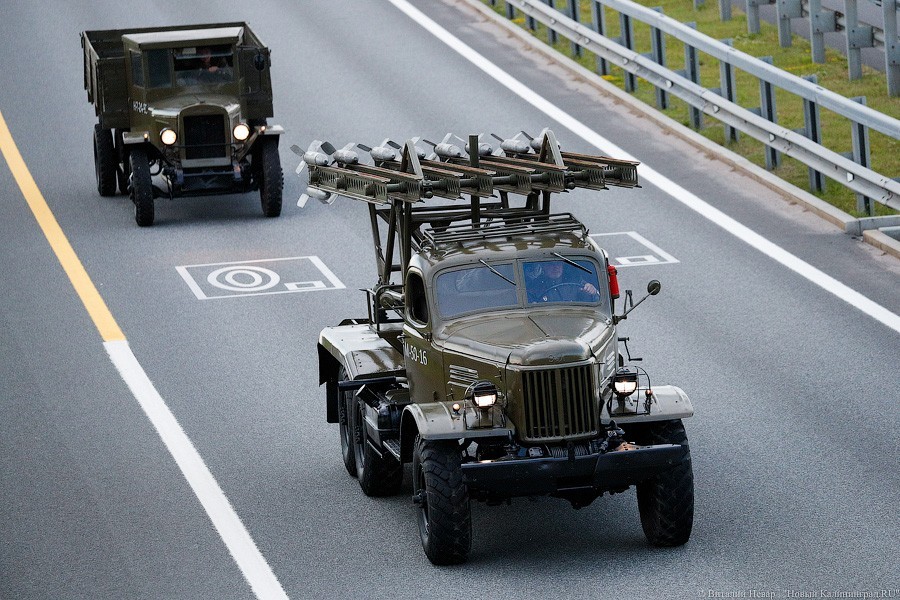 Люпины и «Гиацинты»: передислокация военной техники для парада в Калининграде (фото)