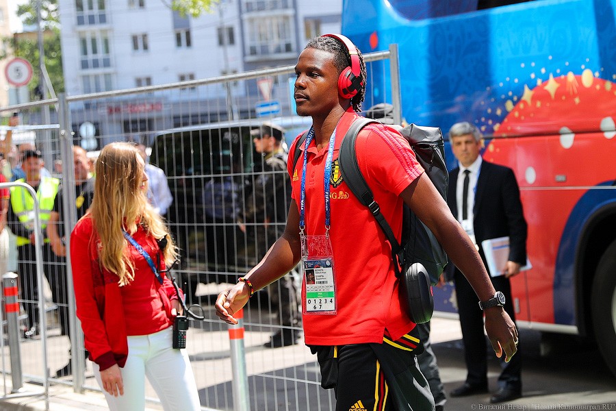 Компани, де Брёйне, Феллайни и тот самый Анри: сборная Бельгии в городе (фото)