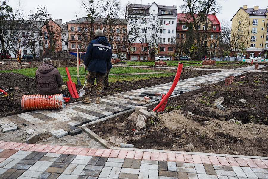 Горвласти: 10 тротуаров из 45 запланированных будут доделывать в следующем году