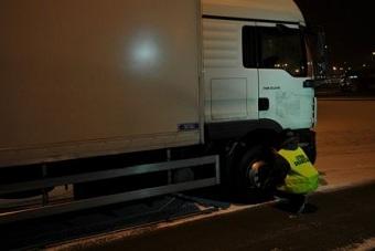 В Гжехотках задержан грузовик, угнанный в Испании
