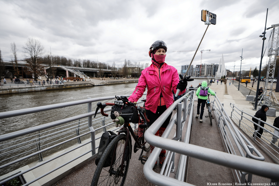 От музея до острова: как в Калининграде открывали Философский мост (фото)
