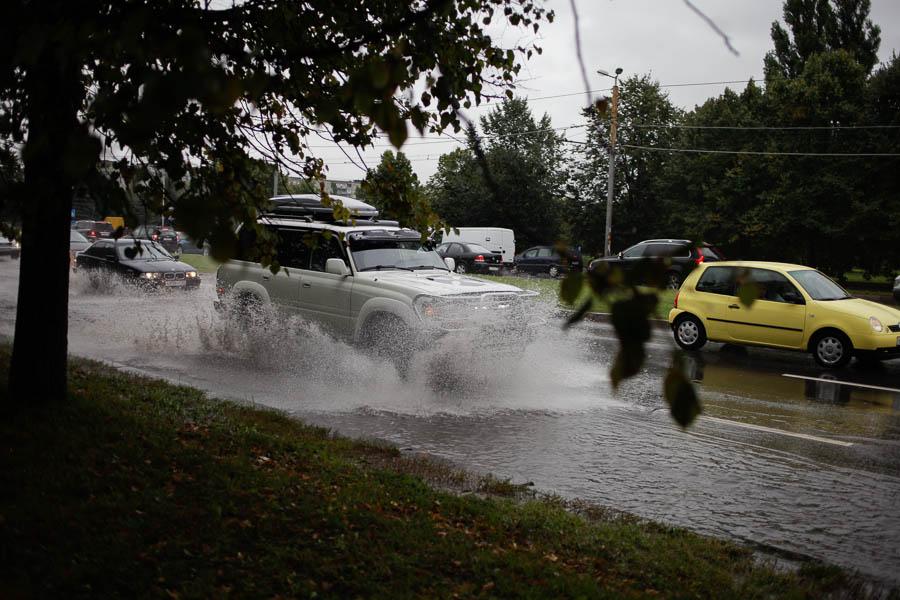 Как по расписанию: последствия ливня в Калининграде