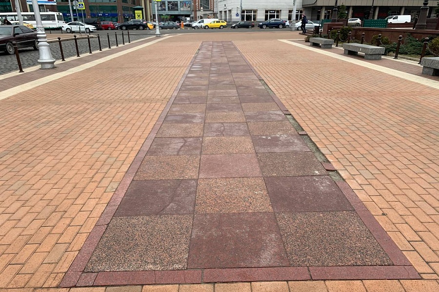 Определен подрядчик для очередного ремонта площади Победы. Он занимался им и ранее