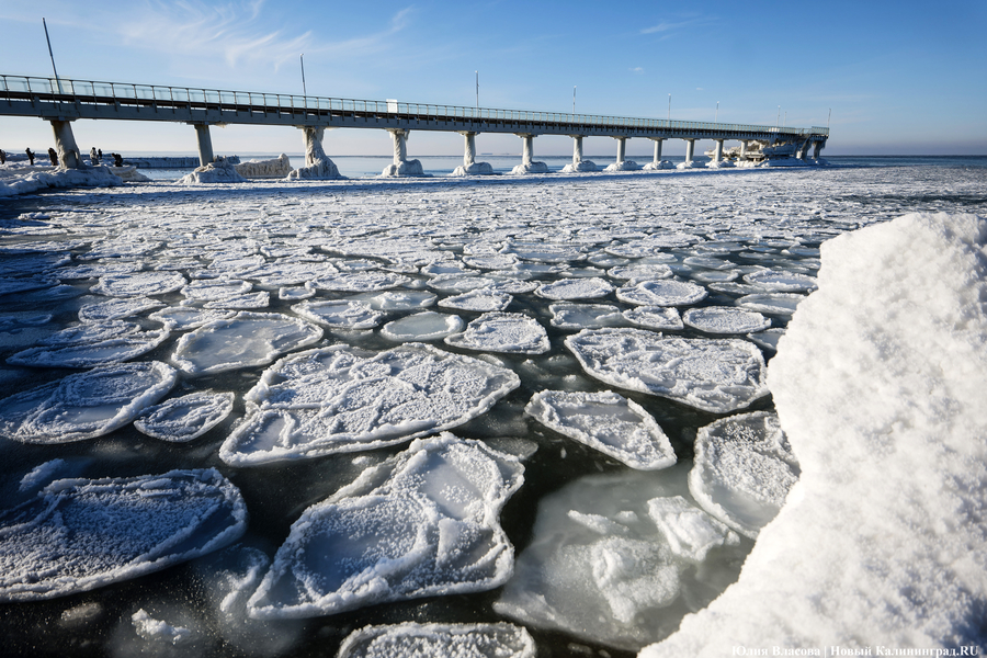 3 февраля: Балтийское море сковано льдом