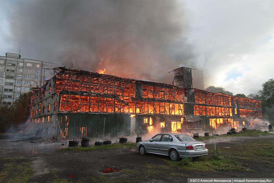 «Пожар года»: фоторепортаж «Нового Калининграда.Ru»