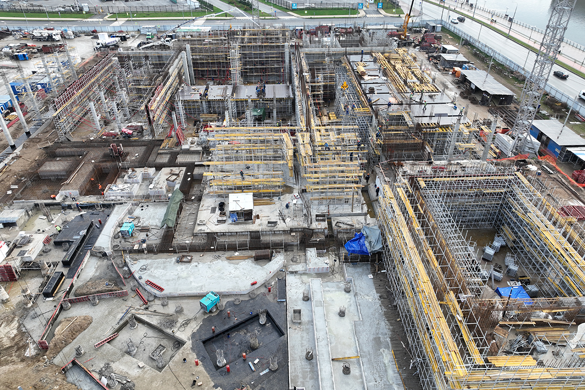 На Острове возводят филиалы Большого театра и Высшей школы искусств (фото)