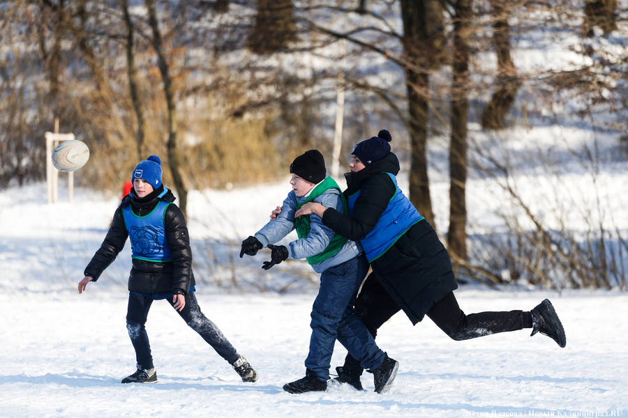 Игры при −20°C: как в Калининграде прошёл День зимних видов спорта