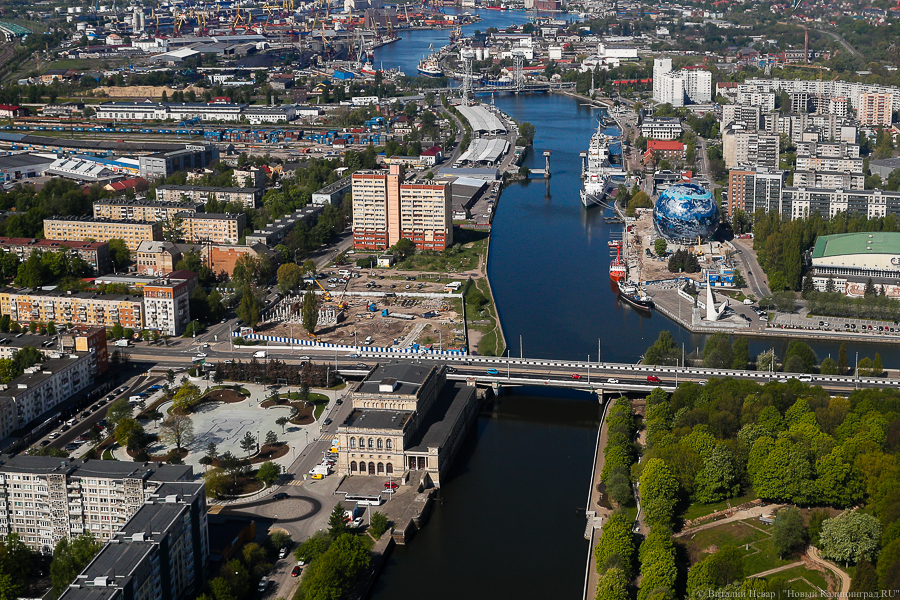 В Калининграде прогнозируются теплые выходные и дожди