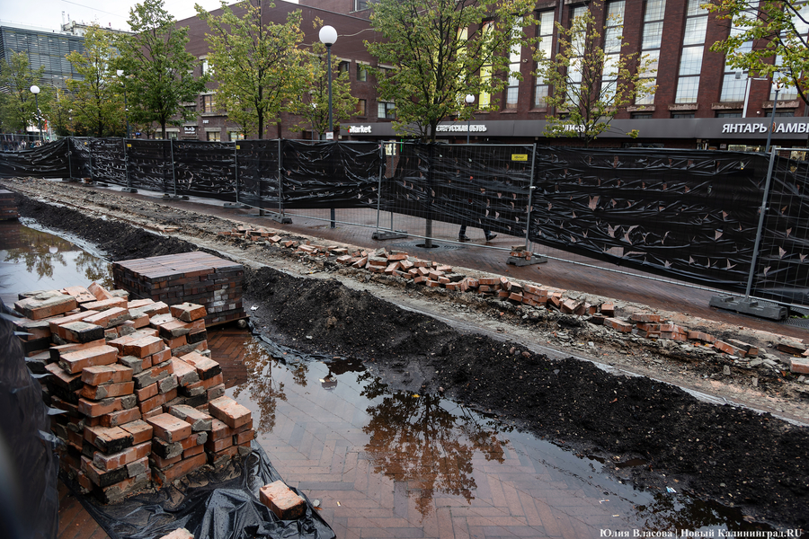 5 октября: улица Баранова снова на ремонте