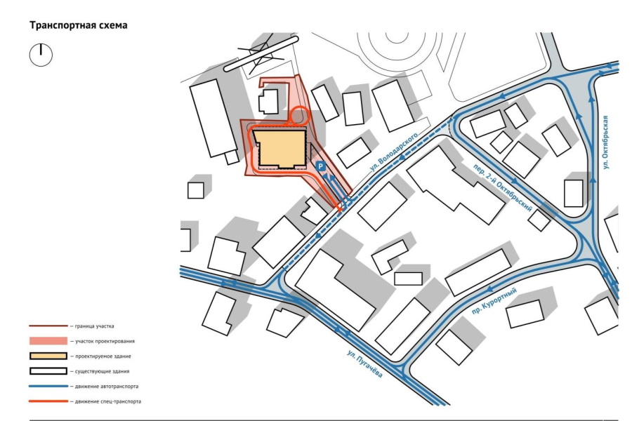 В Зеленоградске у «Розы ветров» предложили построить пятиэтажный апарт-отель (фото)