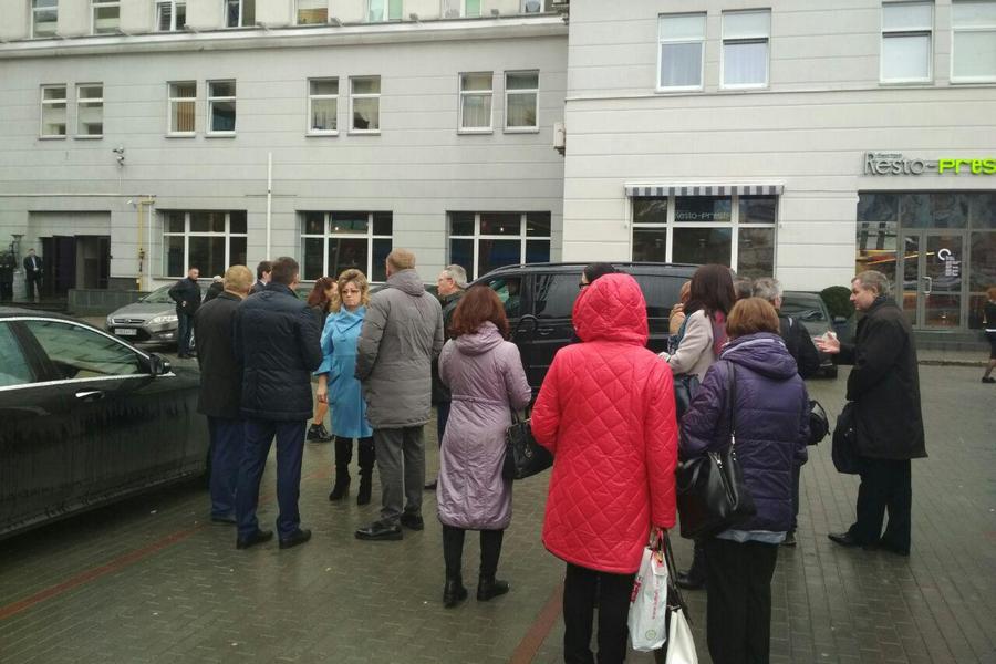 В Калининграде из здания мэрии на площади Победы эвакуировали людей