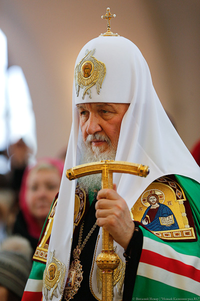 Орден для Николая: патриарх Кирилл освятил новый храм в Гусеве (фото)