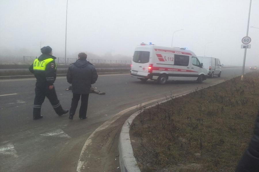 В Калининграде водитель насмерть сбил женщину и скрылся (фото)