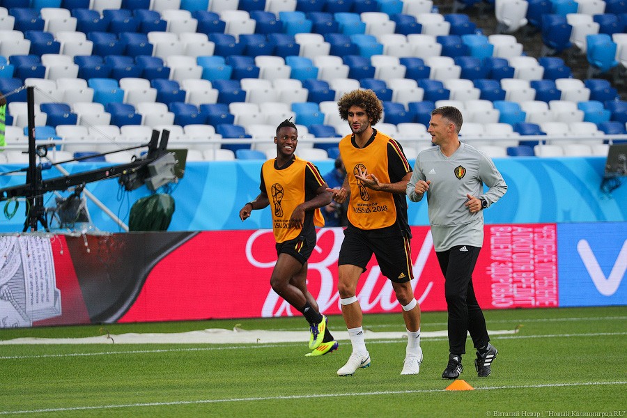 Кто из них не выйдет на поле?: предматчевая тренировка сборной Бельгии (фото)