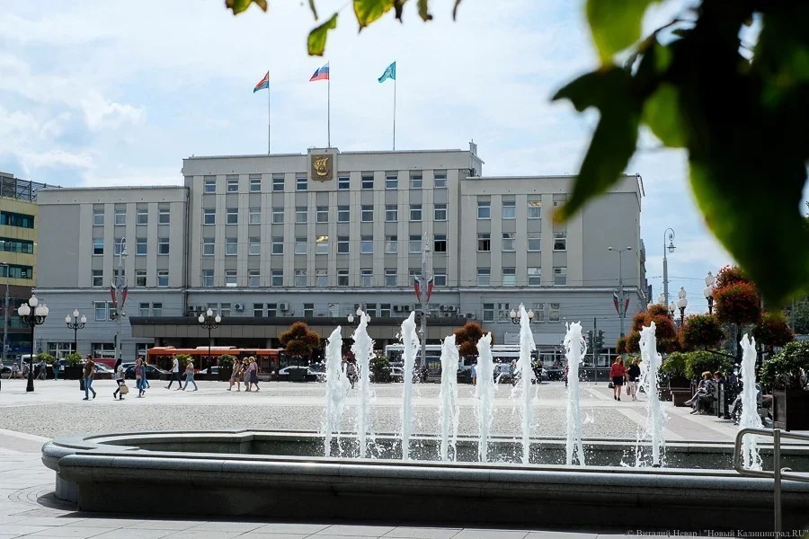 В Калининграде переносят запуск фонтанов