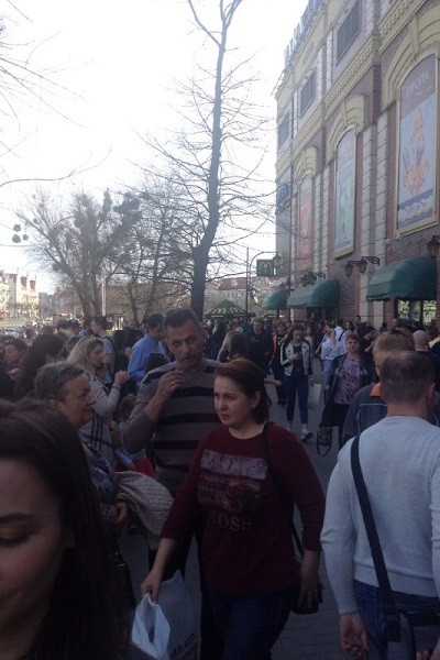 «После Кемерово будет часто»: из ТРЦ «Европа» эвакуировали людей по тревоге (фото)