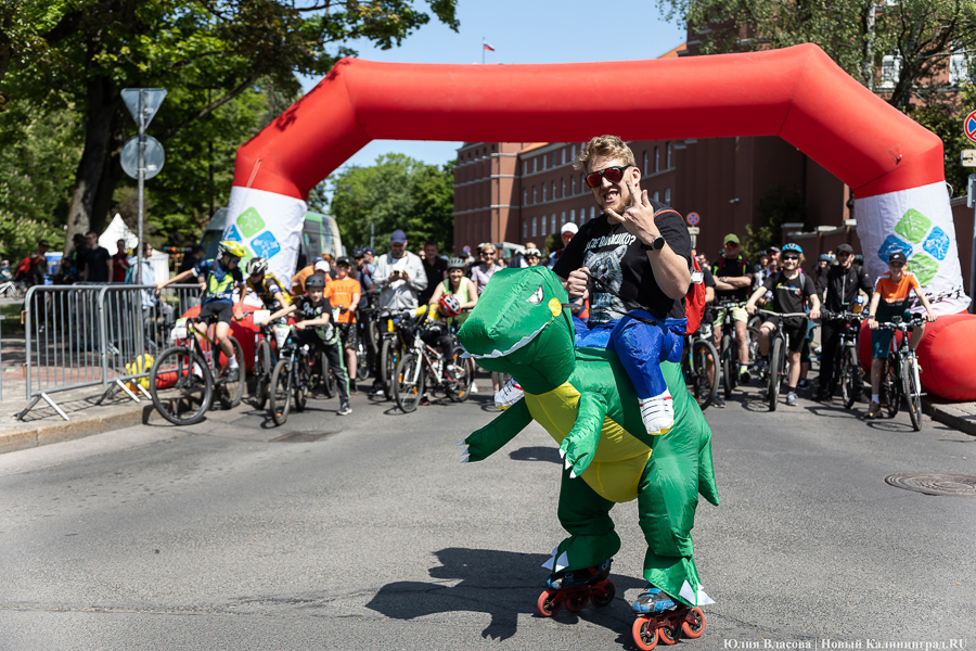 Катись оно всё: в Калининграде прошёл День колеса (фото)