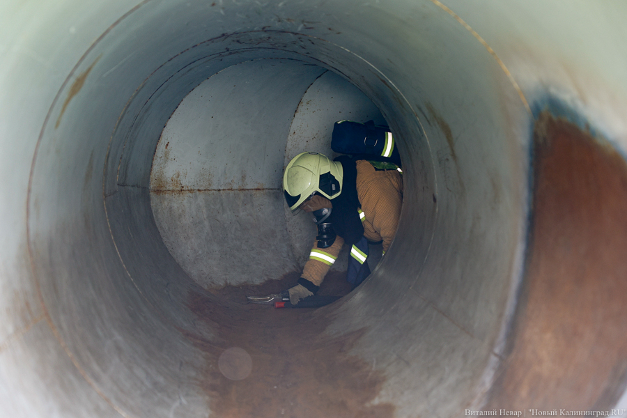 И огонь, и вода: как проходил финал областного конкурса МЧС в Калининграде (фото)