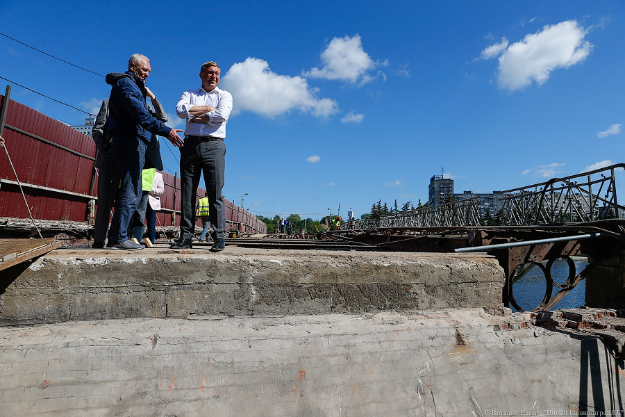Деревянный мост хотят открыть в день рождения Ярошука