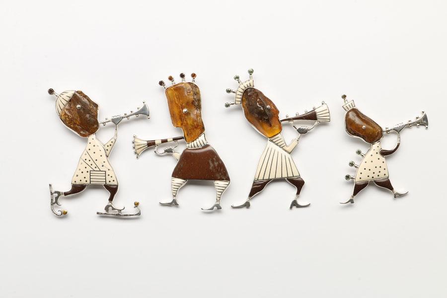 Что у янтаря на уме: в Музее янтаря открылась выставка ведущих ювелиров Латвии