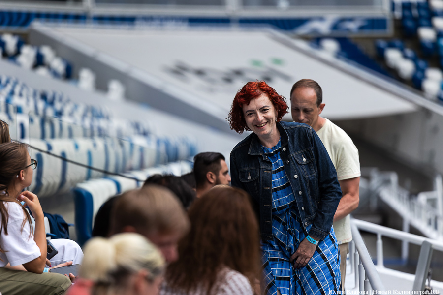 «Звуковая скульптура»: на стадионе «Калининград» устроили саунд-арт-концерт