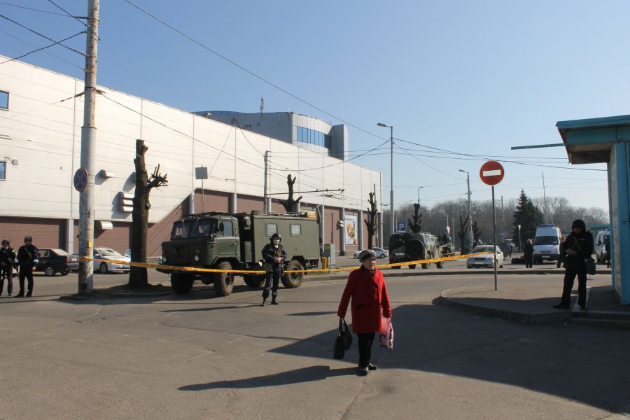 «Зеленые человечки» в Калининграде: автовокзал перекрыт из-за учений (фото)