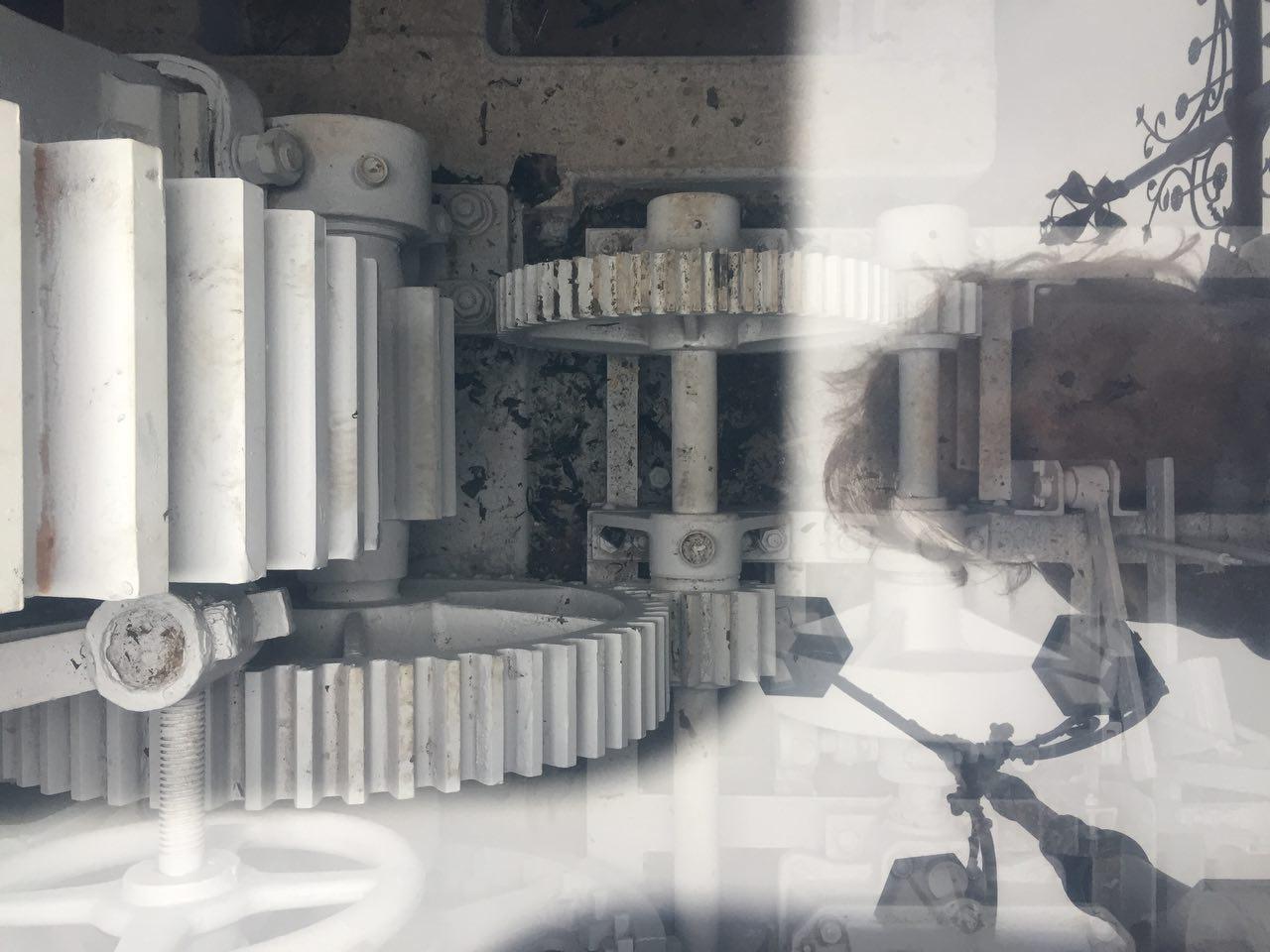 Разводной механизм Деревянного моста показали в окно