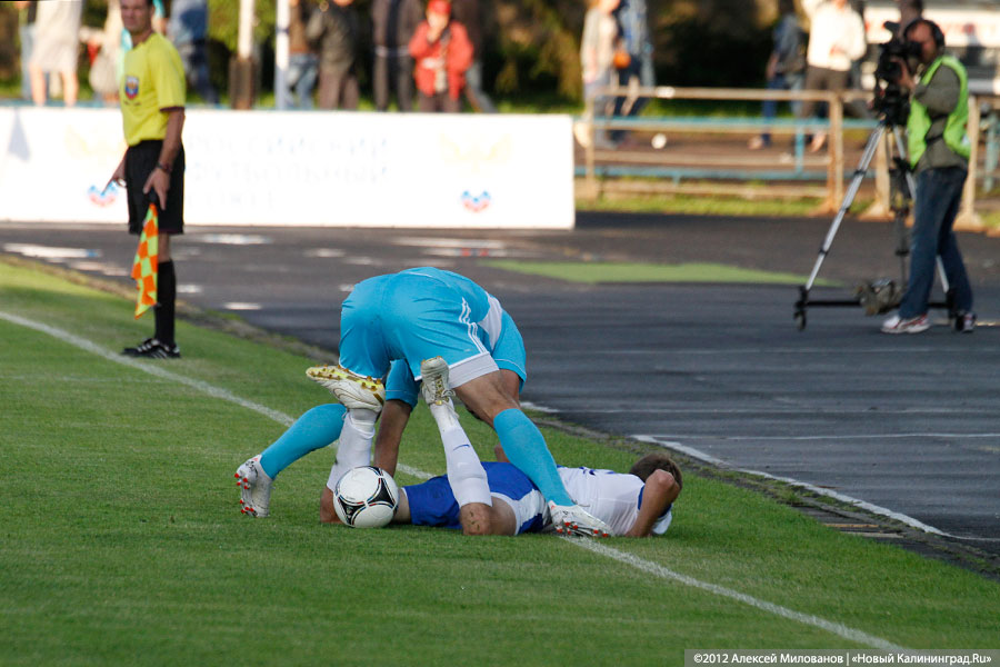 «Успеть за 17 минут»: фоторепортаж с матча «Балтика-Волгарь»