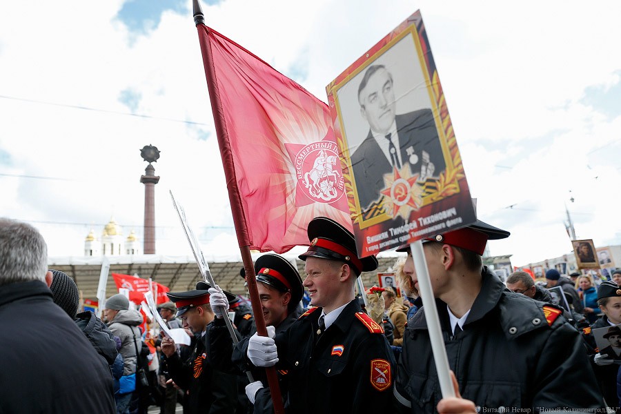Вечная память: шествие «Бессмертного полка» в Калининграде