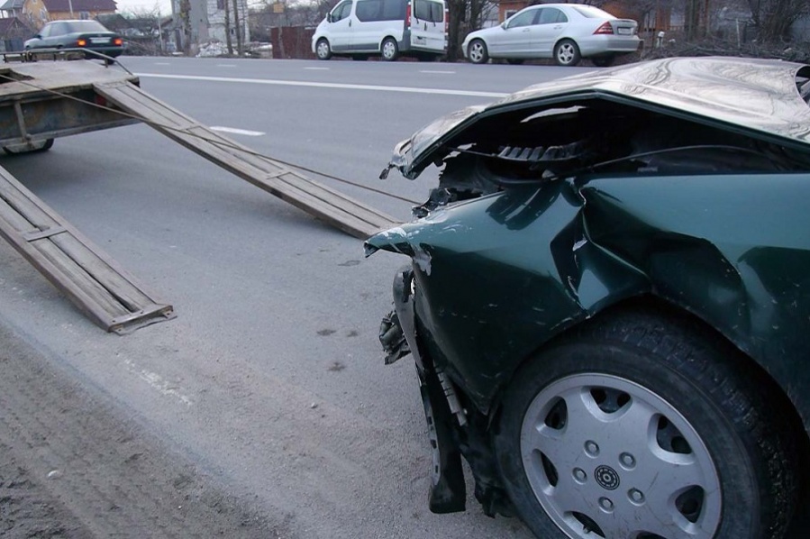 На Окружной дороге «Ауди» врезалась в «Хонду» (+фото)