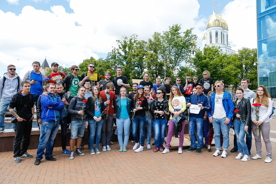 #Kubanaживи: в Калининграде прошла акция противников отмены фестиваля