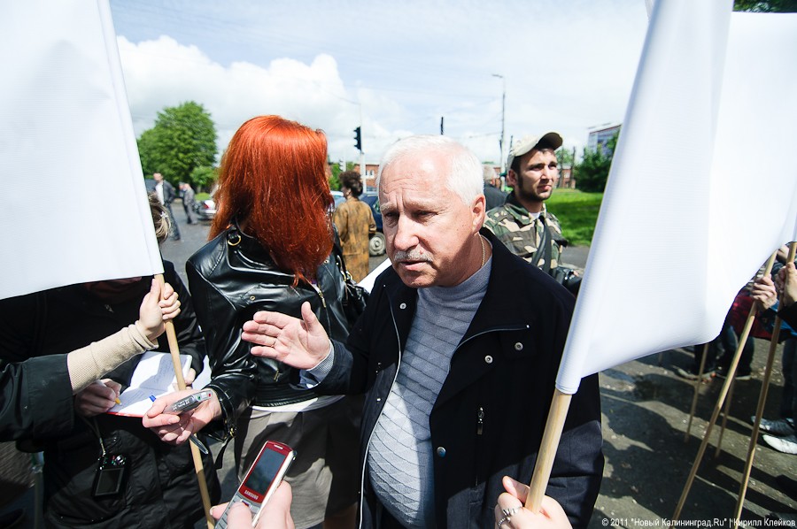 «Вялый зеленый протест»: фоторепортаж «Нового Калининграда.Ru»