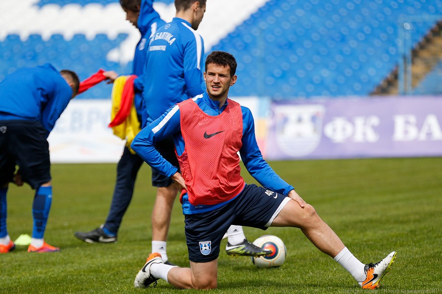 Нужна одна победа: открытая тренировка «Балтики» для СМИ и болельщиков