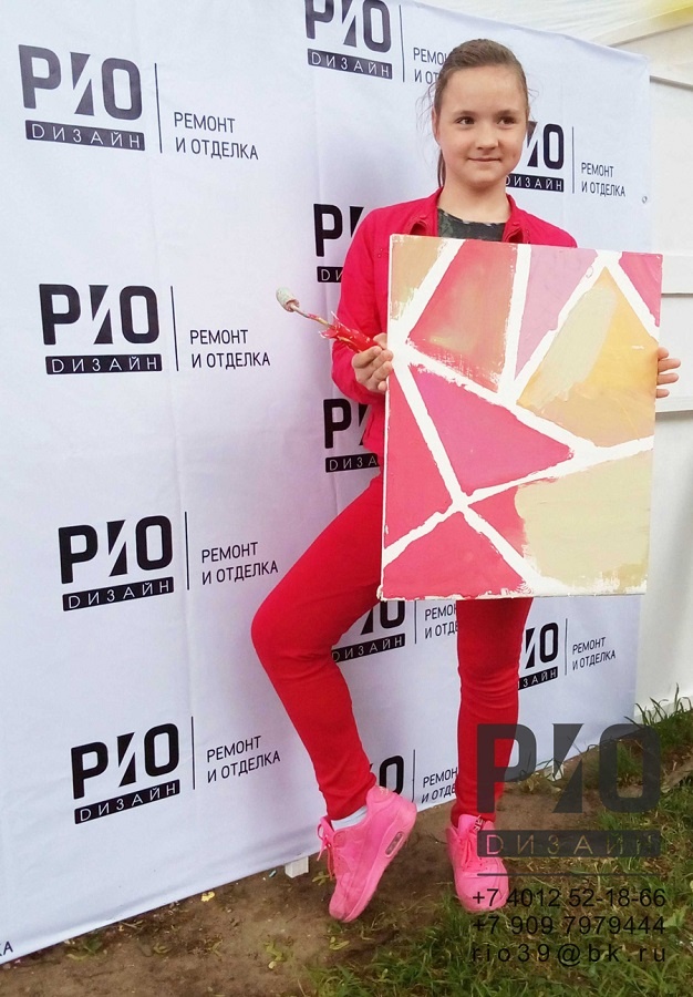 Дети Калининграда освоили новую профессию дизайнера интерьера!