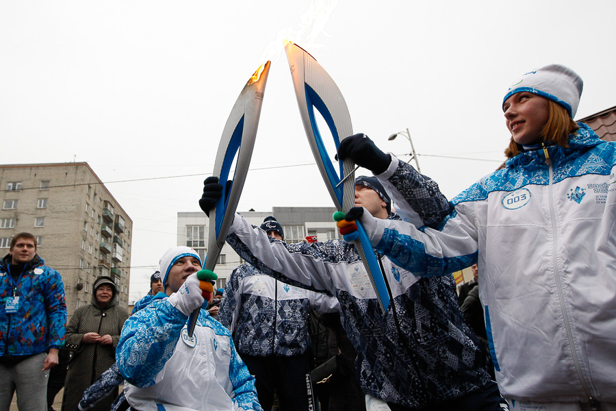 Гори-гори ясно: в Калининграде прошла эстафета паралимпийского огня