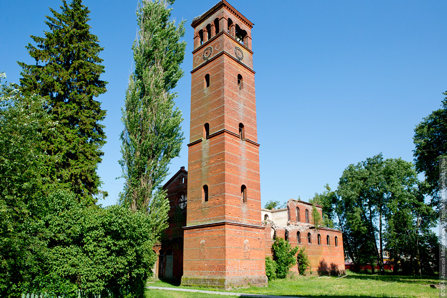 Пепел на руинах: что произошло с частично сгоревшей кирхой в Полесском районе