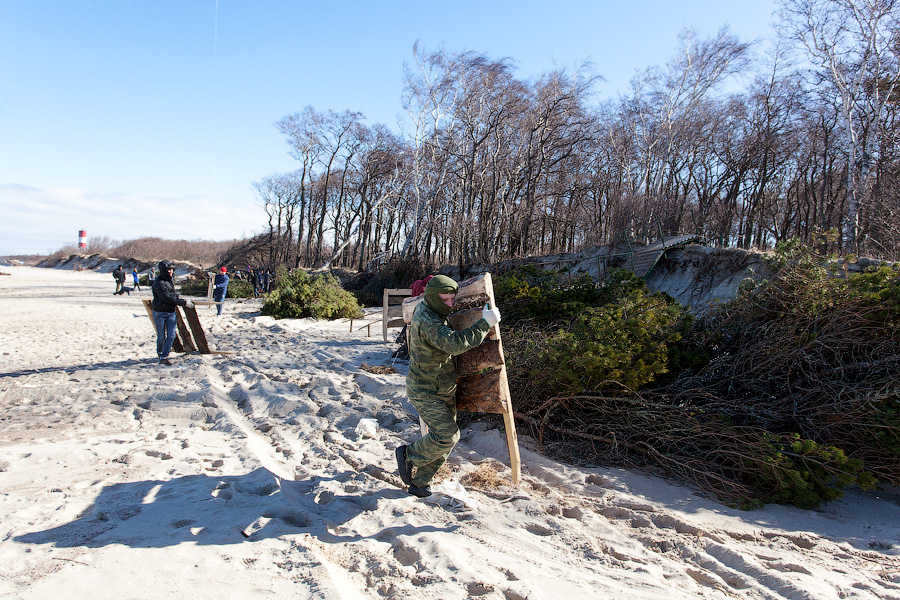 «Спасение косы: любительский вариант»: фоторепортаж «Нового Калининграда.Ru»