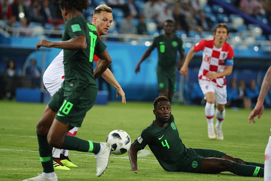 Хорватия уверенно обыграла Нигерию на стадионе «Калининград»