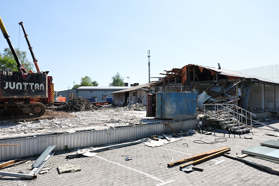 В Калининграде сносят здания ради строительства дублера двухъярусного моста (фото)