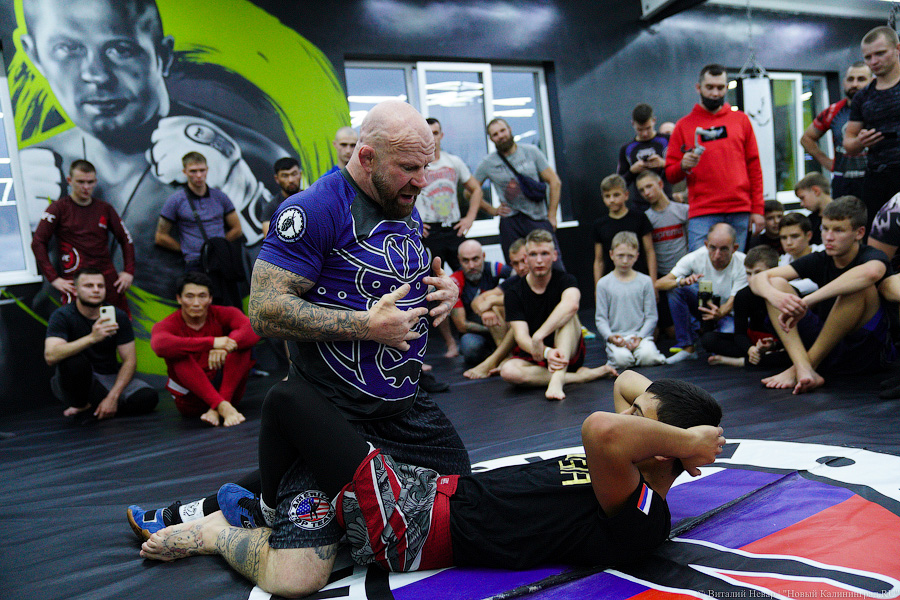Крёстный отец смешанных единоборств: Джефф Монсон дал мастер-класс в Калининграде (фото)
