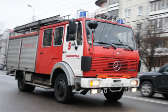 В пожаре на Куйбышева погиб мужчина