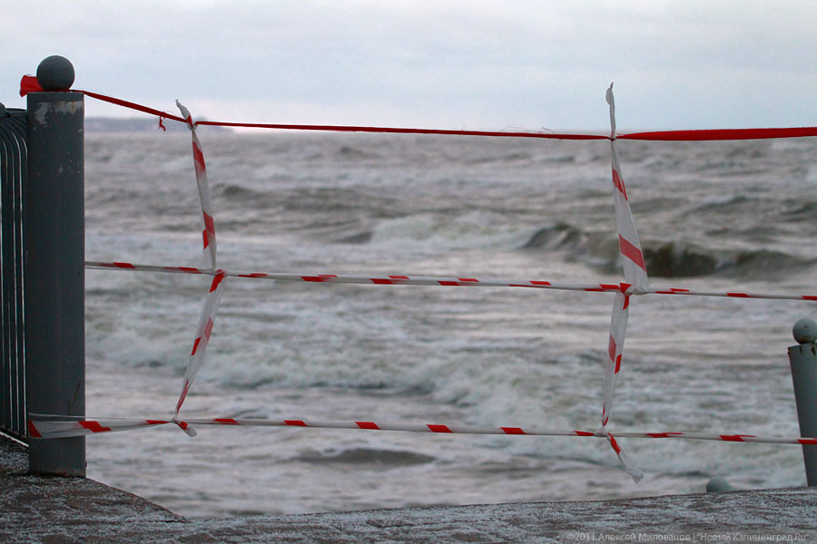 "Старый новый шторм. Светлогорск": фоторепортаж "Нового Калининграда.Ru"