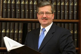 Президентом Польши стал Бронислав Коморовский
