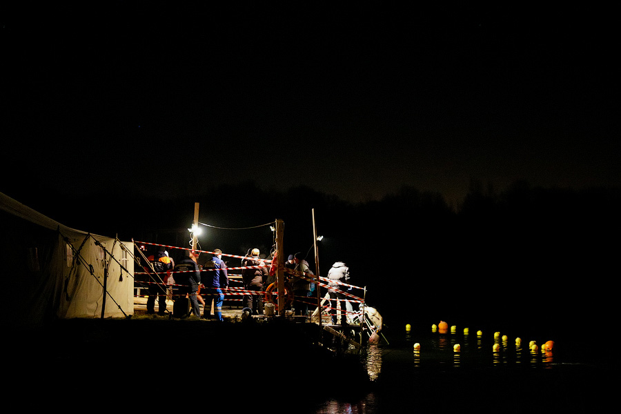 В Калининградской области организуют посты против несанкционированных крещенских купаний