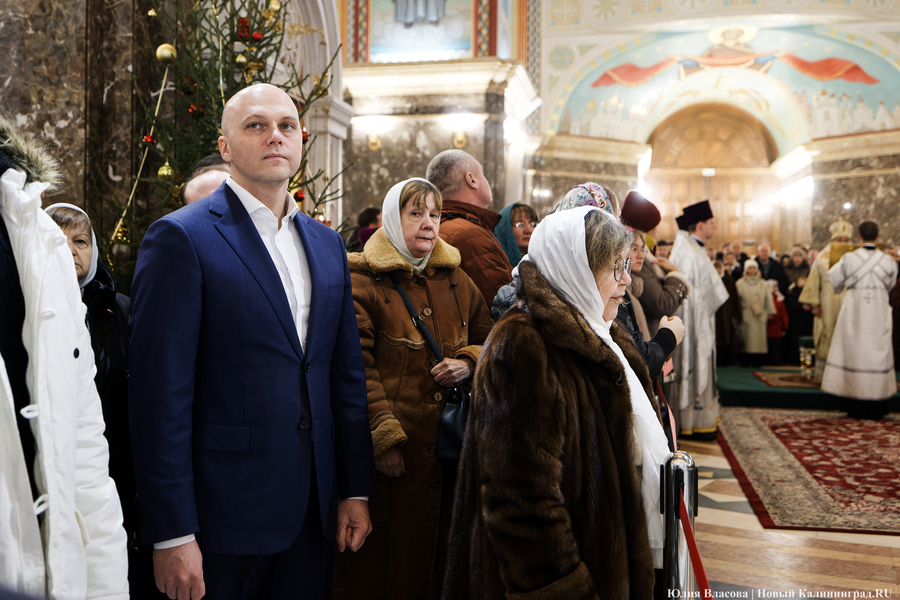 Свет Рождества: как в Калининграде прошла праздничная служба