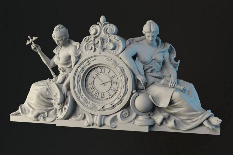 Для исторического дома на Ленпроспекте изготовили 3d-модель скульптуры (фото)