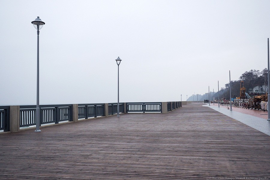  Не рассчитали силы: как выглядит будущий променад в Светлогорске (фото)