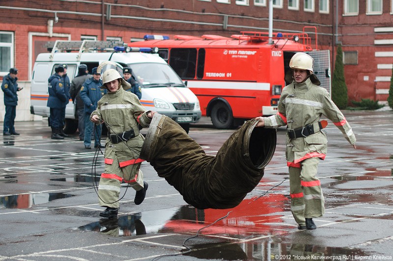 «Пожарная имитация»: фоторепортаж «Нового Калининграда.Ru»