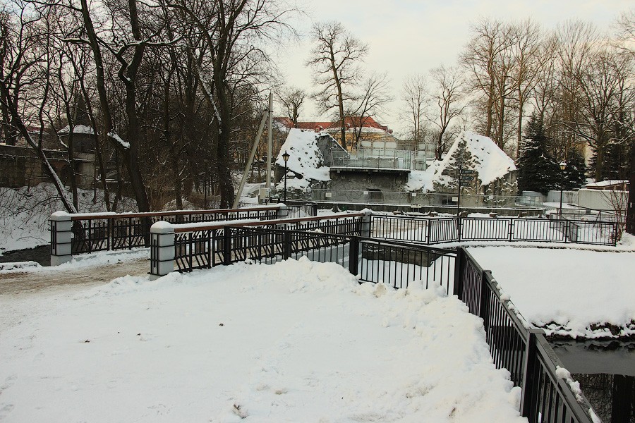 В Калининградском зоопарке отремонтировали еще один мост